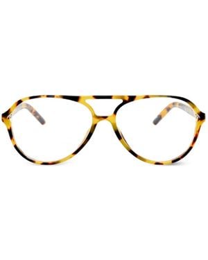 Jacquemus Round Frame Glasses - Metallic