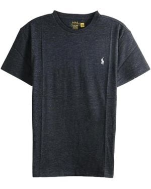 Polo Ralph Lauren Logo-Embroidered T-Shirt - Black