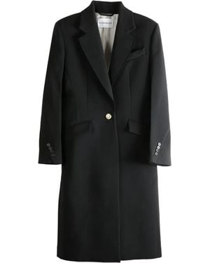 Givenchy Abrigo Con Botones - Negro