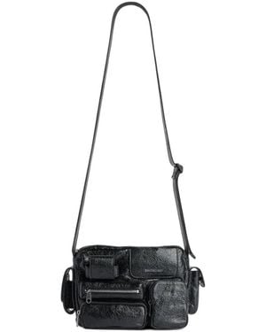 Balenciaga Superbusy Camera Messenger Bag - White