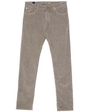Hand Picked Five-pocket trousers - Gris