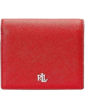 Ralph Lauren Klassisches Portemonnaie - Rot