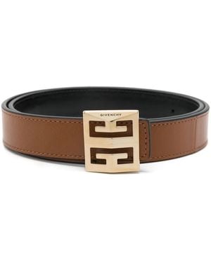Givenchy Omkeerbare Leren Riem - Zwart