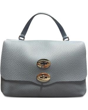 Zanellato Clutch Con Doppia Fibbia - Grigio