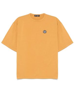 Societe Anonyme ロゴ Tシャツ - オレンジ
