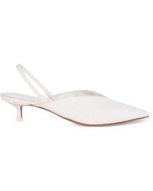 Neous Slingback Heeled Pumps - White