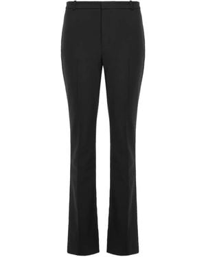 Vince Cigarette Flared Trousers - Black