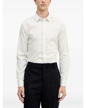 ARMANI EXCHANGE Patterned Shirt - White