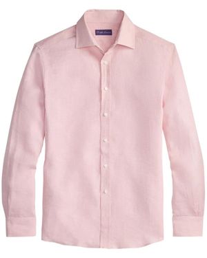 Ralph Lauren Checked Long-Sleeve Shirt - Pink
