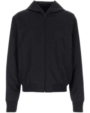 Gucci Hooded Zip-Up Jacket - Blue