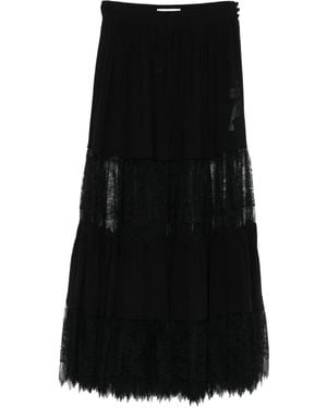 ワンピース CHLOE Women Mid Skirts CH25SRO14298 Q CHLOE 0YY Black Chloé Skirts & Shorts online | Chloé NL official site
