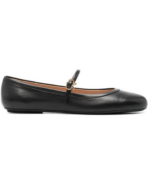 Gianvito Rossi メリージェーン フラットシューズ - ブラック