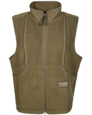 Pas Normal Studios Off-Race Pile Fleece Vest - Green