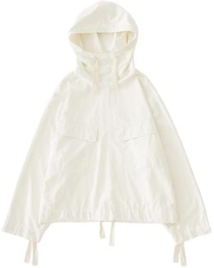 Studio Nicholson Veste Kirby À Capuche - White