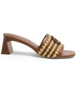 Jonathan Simkhai Sydney Heeled Sandals - Brown