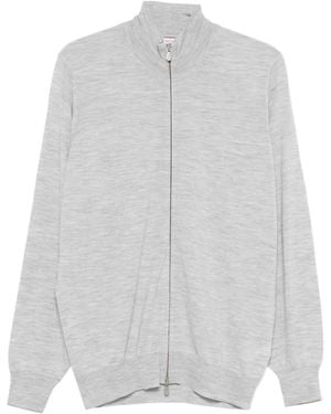 Brunello Cucinelli Zip Cardigan - Grey