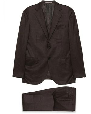 Corneliani Two-button wool suit - Schwarz