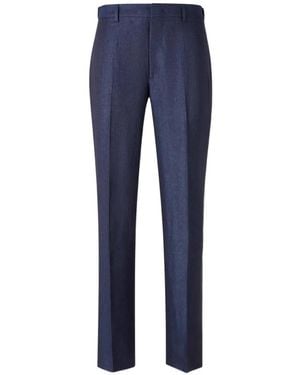 Berwich Lucano Tailored Trousers - Blue
