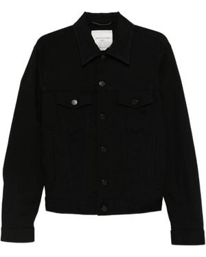 Jacob Cohen Point-Collar Jacket - Black