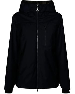 ONTHEBUND Zip-Up Hooded Jacket - Black
