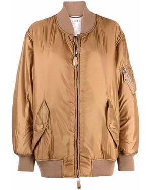 Stella McCartney Padded Bomber Jacket - Blue