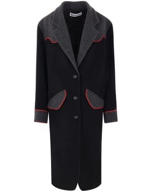 Molly Goddard Cappotto Charlie - Nero