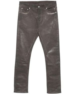 Rick Owens Detroit Cut Jeans - Grijs