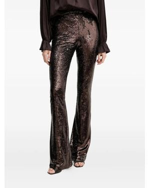 Silvian Heach Sequin Trousers - Black