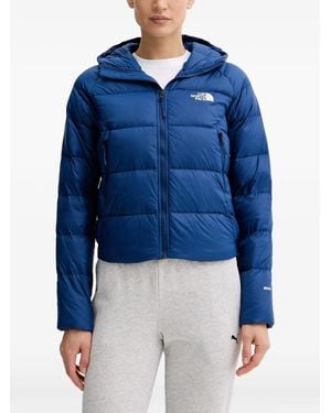 The North Face Hyalite Quilted Hooded Puffer Jacket - Blue