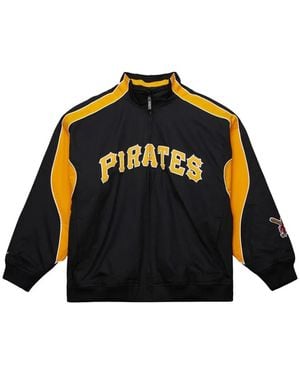 Mitchell & Ness Mlb Pirates 2005 Cooperstown Baseballjacke - Schwarz
