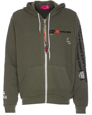 Pret-a-surf Hoodie À Logo Imprimé - Vert