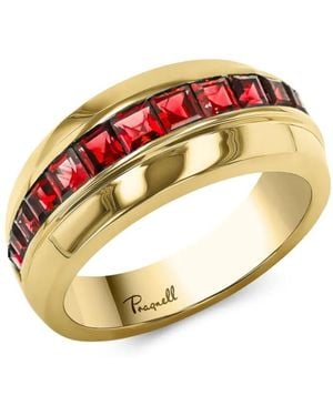 Pragnell 18Kt Geelgouden Manhattan Ring Met Robijn - Metallic