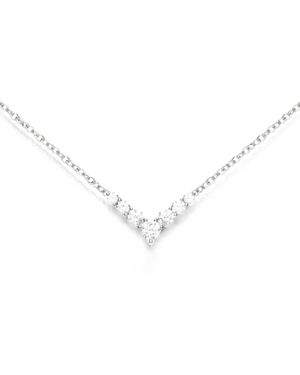 Melissa Kaye Aria Diamond Necklace - Metallic