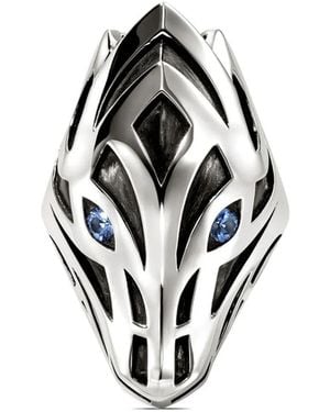 John Hardy Sterling Naga Sapphire Ring - White