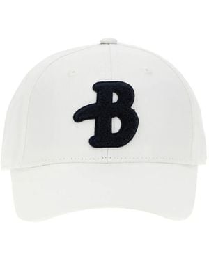 Ballantyne Logo-Embroidered Baseball Cap - White