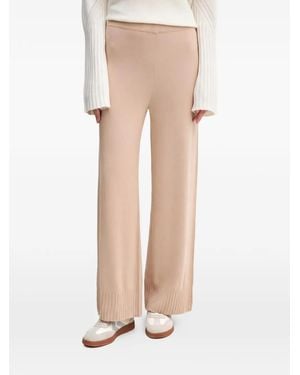 Benetton Ribbed Pants - Natural