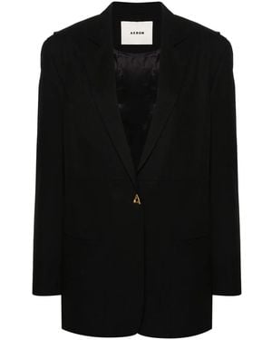 Aeron Mercedes Interwoven Blazer - Black