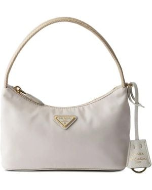 Prada Mini Sac En Re-Nylon Re-Edition 2008 - Grey