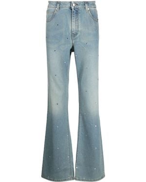 Zadig & Voltaire Mid-Rise Wide-Leg Jeans - Blue