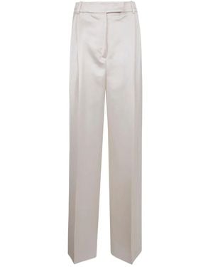 Rohe Pleated Trousers - White