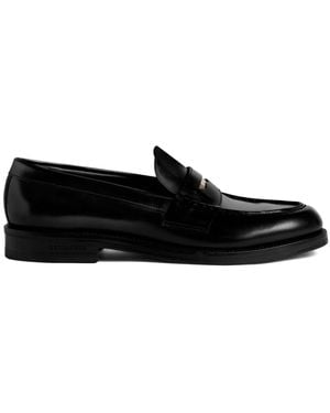 DSquared² Loafers Abrasivato Targhetta - Black