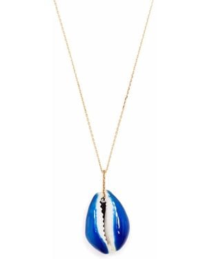 Aurelie Bidermann 18Kt Merco Necklace - Blue