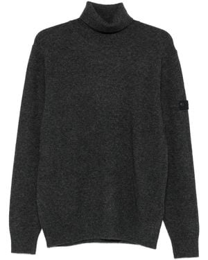 Peuterey Dark Finely Knit Jumper - Black