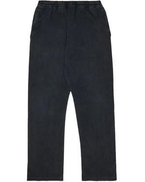 Yeezy Gap Elasticated-Waistband Fleece Track Pants - Blue