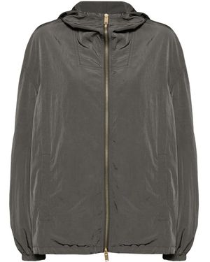 Fabiana Filippi Windbreaker Jacket - Grey