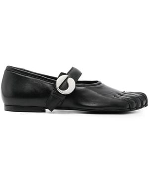 Coperni Five-Toe Ballerina's - Zwart