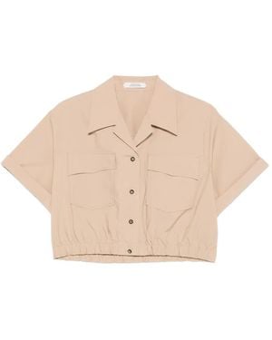Dorothee Schumacher Button-Fastening Flap-Pocket Shirt - Natural