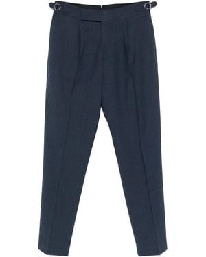 Paul Smith サイドアジャスタブル パンツ - ブルー
