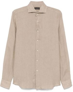 Dell'Oglio Linen Shirt - Natural