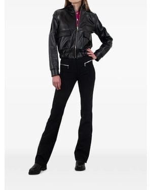 Poche Paris Zip-Up Jacket - Black